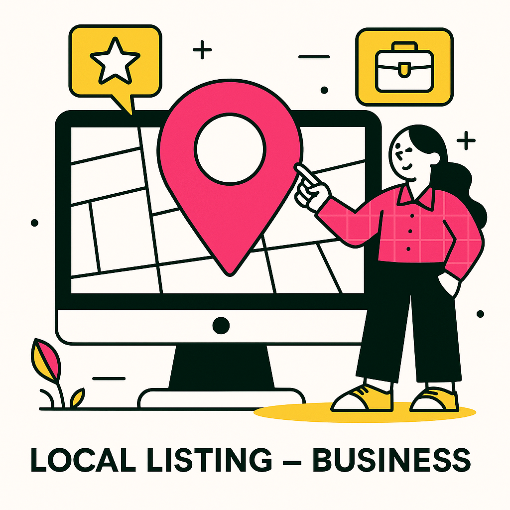 Local-Listing | Business Paket – Unternehmenseintrag, Trusted-Siegel & Bewertungsmanagement